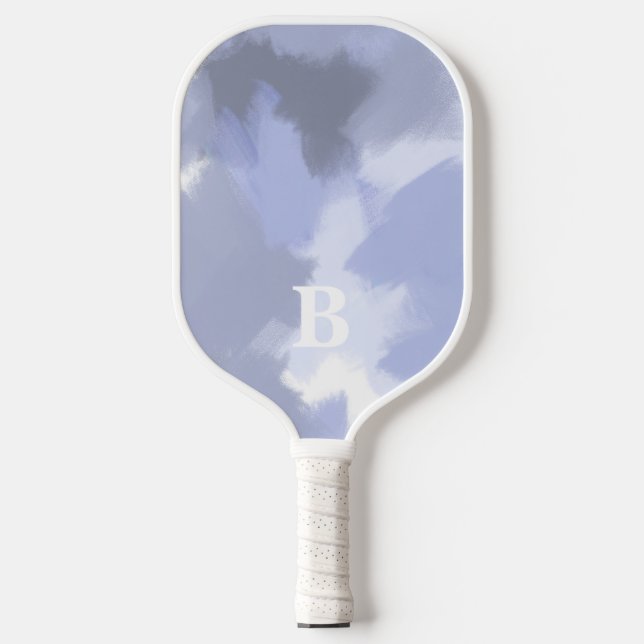 Fierce Lilac Brushstroke Pickleball Paddle (Vorderseite)