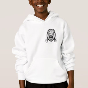 Fierce Lion mit Gesetzen Hoodie