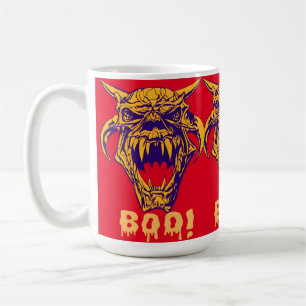 Fierce Monster BOO Halloween Coffee Mug