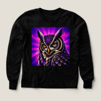 Fierce Owl Vintage Wildlife
