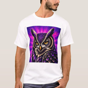 Fierce Owl Vintage Wildlife T-Shirt