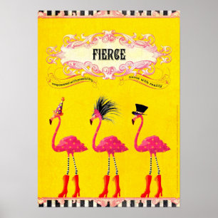Fierce (Print) Poster