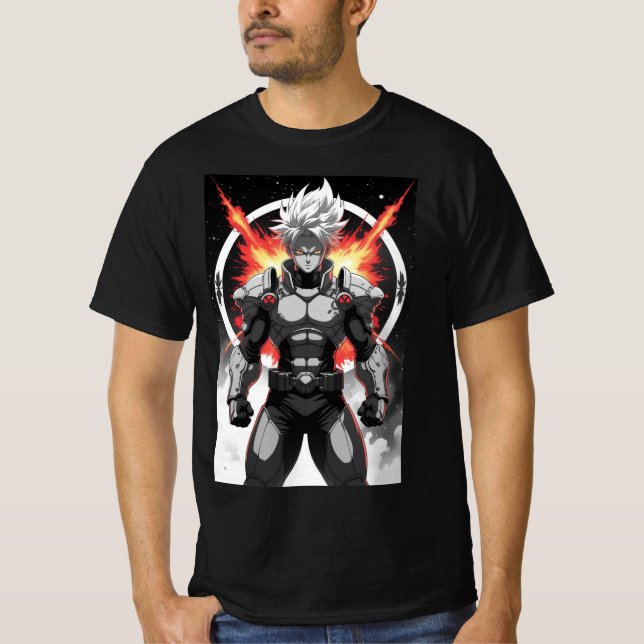 Fierce Spiky Hero Graphic Shirt (Vorderseite)