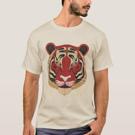Fierce Stamm Tiger Face T-Shirt