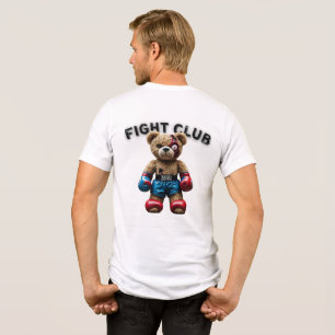 Fierce Teddy Bear mit Boxhandschuhen Tri-Blend Shirt