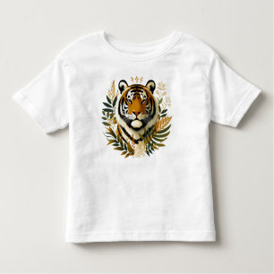 Fierce Tiger Design T - Shirt