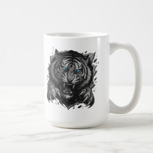 Fierce Tiger Durchbruch: Bold & Wild Kaffeetasse