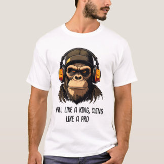 Fierce und Funky Ape Designs - Kunst mit Höflichke T-Shirt