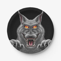 Fierce Werewolf Paper Party Teller