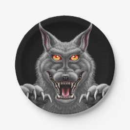 Fierce Werewolf Paper Party Teller
