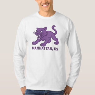 Fierce Wildcat Spirit Manhattan Kansas Pride T-Shirt