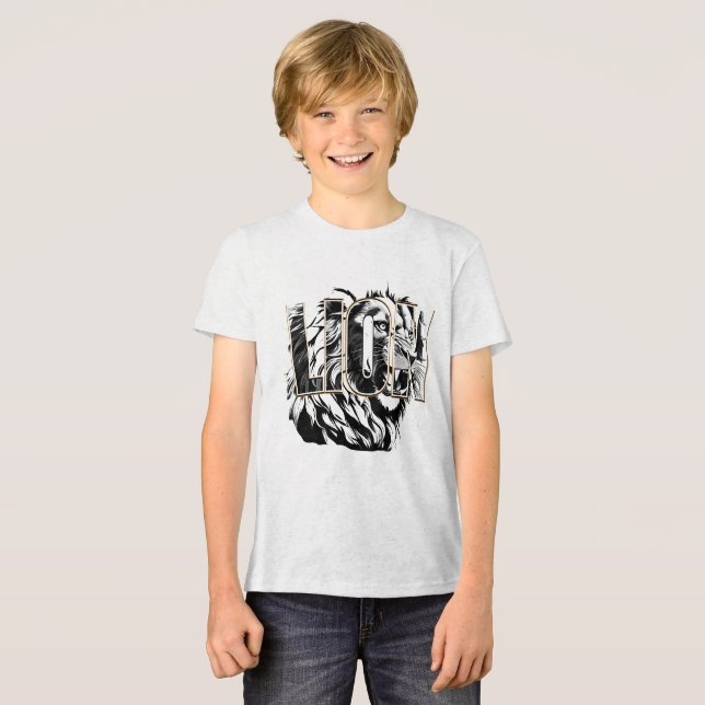 FierceLion Tri-Blend Shirt (Vorderseite voll)