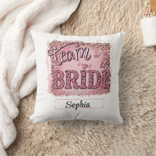 Fierces & Fun Team Bride Custom Design Kissen