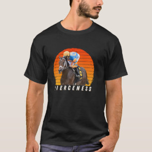 Fiercness Pferd Racing del Mar Santa Anita T-Shirt