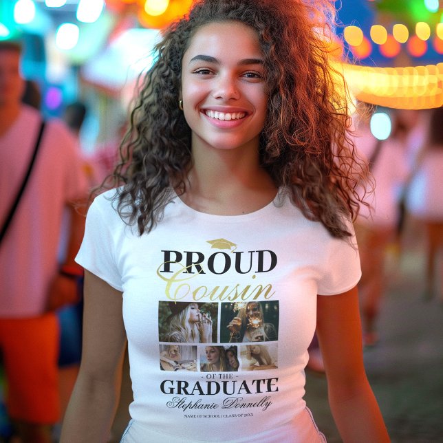 Fière Cousin de la T-shirt Graduate (Créateur téléchargé)
