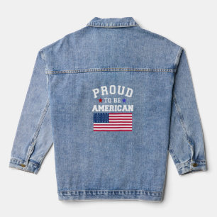 Fière d'être américaine Patriotique Drapeau USA 4