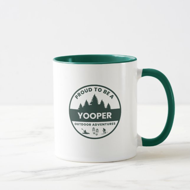 Fière D'Être Une Mug De Café Yooper (Droite)