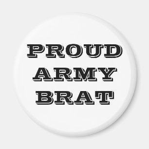 Fière enfant de l'armée Magnet