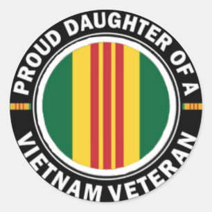 Fière fille d'un autocollant vietnamien