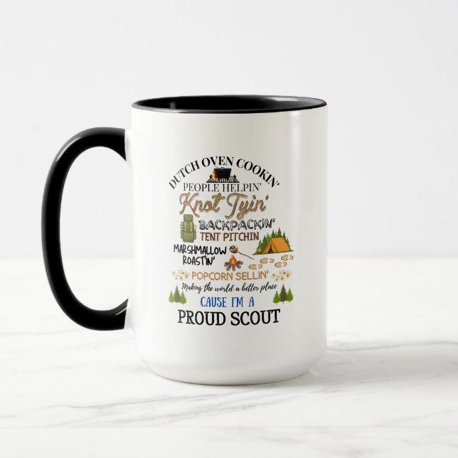 Fière Mug de scouts (Gauche)