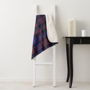 Fierté de couverture d'ouatine de Sherpa de plaid