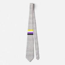 Fierté de cravate non-binaire arc-en-ciel LGBTI