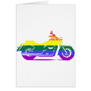 Fierté de moto de GLBT