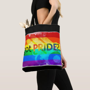 Fierté LGBTQ Rainbow Flag Grand Sac fourre-tout