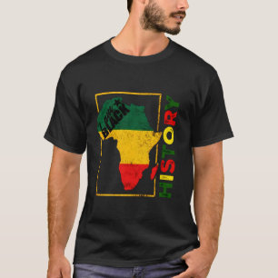 fierté mois d'histoire des Noirs tshirt vêtements