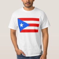 Fierté portoricaine du T-shirt | de drapeau de