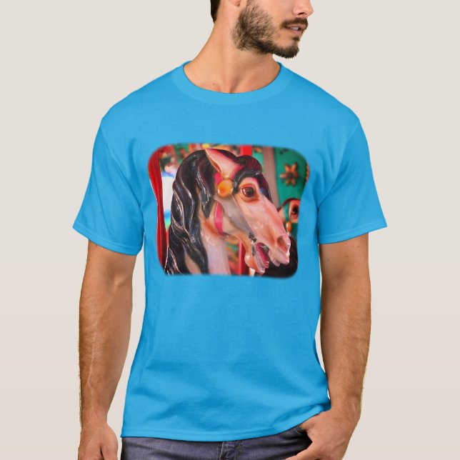 Fiery Carousel Pferse T-Shirt (Vorderseite)