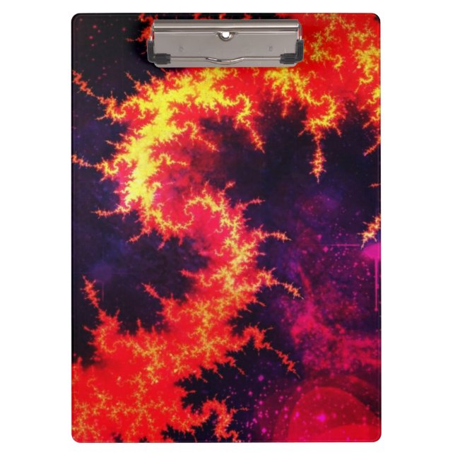 Fiery Clipboard Klemmbrett (Vorderseite)