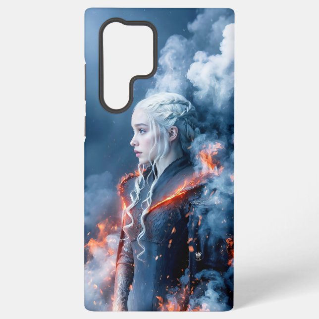 Fiery Dragon Queen Design Samsung Galaxy Hülle (Rückseite)