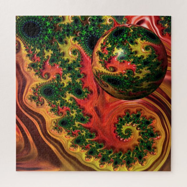 Fiery Elegance - Eine Studie über Komplexität (Vertikal)