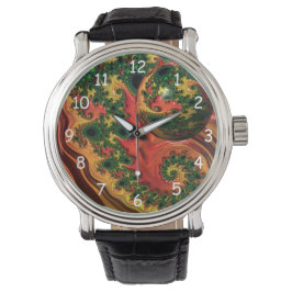 Fiery Elegance - Eine Studie über Komplexität Armbanduhr