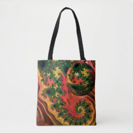 Fiery Elegance - Eine Studie über Komplexität Tasche
