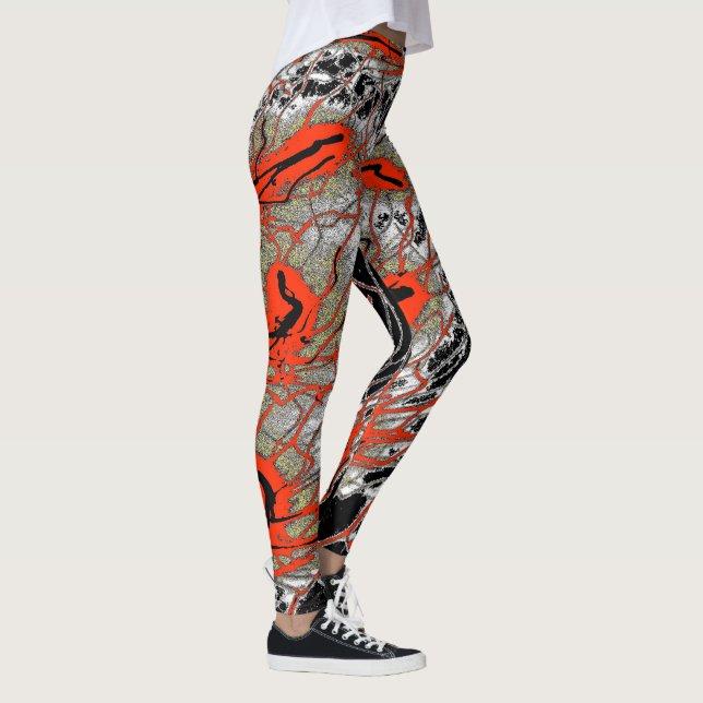 Fiery Energy Leggings (Rechts)