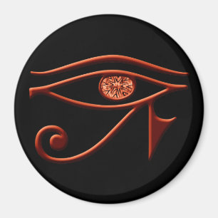 Fiery Eye of Horus Magnet