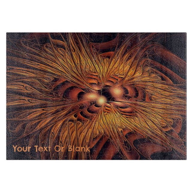 Fiery Filaments Schneidebrett (Vorderseite)