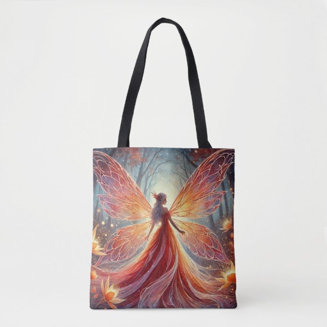 Fiery Fire Fairy Tasche (Vorderseite)