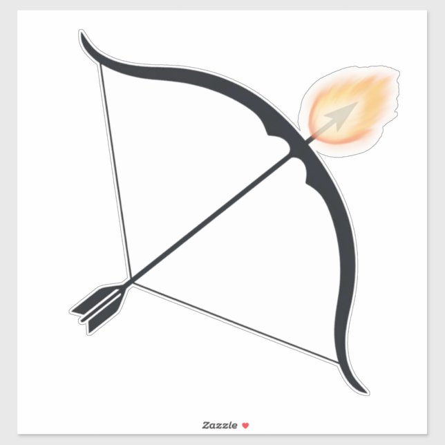 Fiery Focus - Ein Märchenfestival Aufkleber (Blatt)