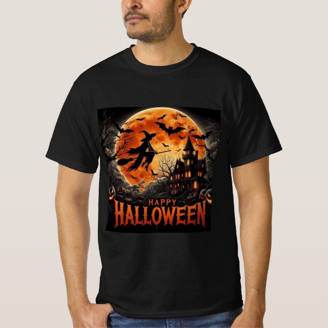 Fiery Halloween Horror T-Shirt - T - Shirt (Vorderseite)