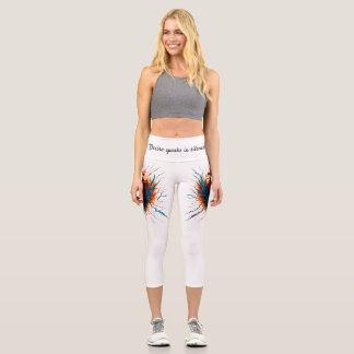 Fiery Heartbeat Leggings - "Lieber Speaks in Silen