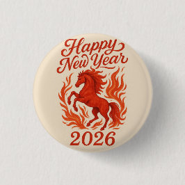 Fiery Horse 2026 Button