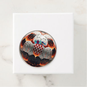 Fiery Kroan Soccer Ball Geschenkanhänger