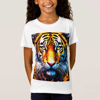 "Fiery Majesty - Le T-shirt du lion"