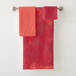 Fiery Mirage Badhandtuch Set