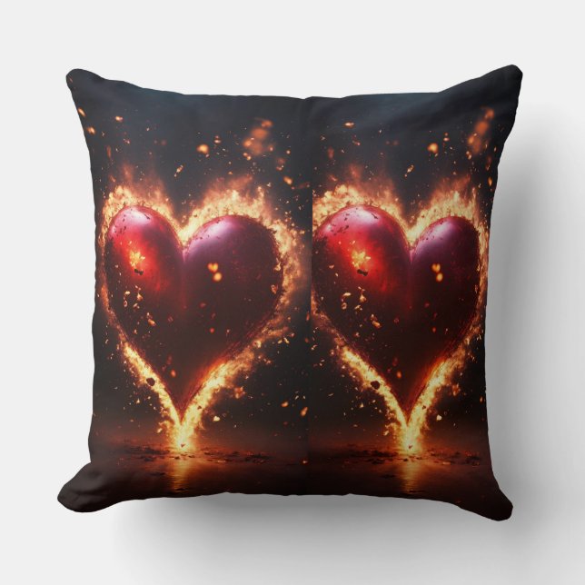 Fiery Passion Kissen (Vorderseite)