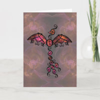 Fiery Phoenix Bird "Haben Sie einen magischen Gebu