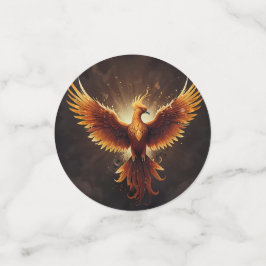 Fiery Phoenix Cushion Konfetti